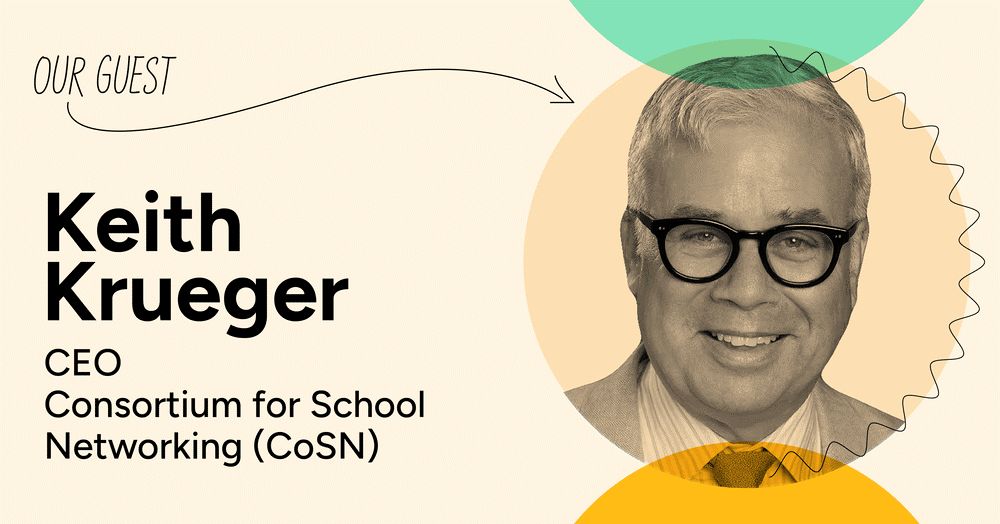New episode of All Things Marketing & Education!
CoSN's CEO Keith Krueger joins Elana Leoni to unpack the 2025 State of EdTech Leadership report.