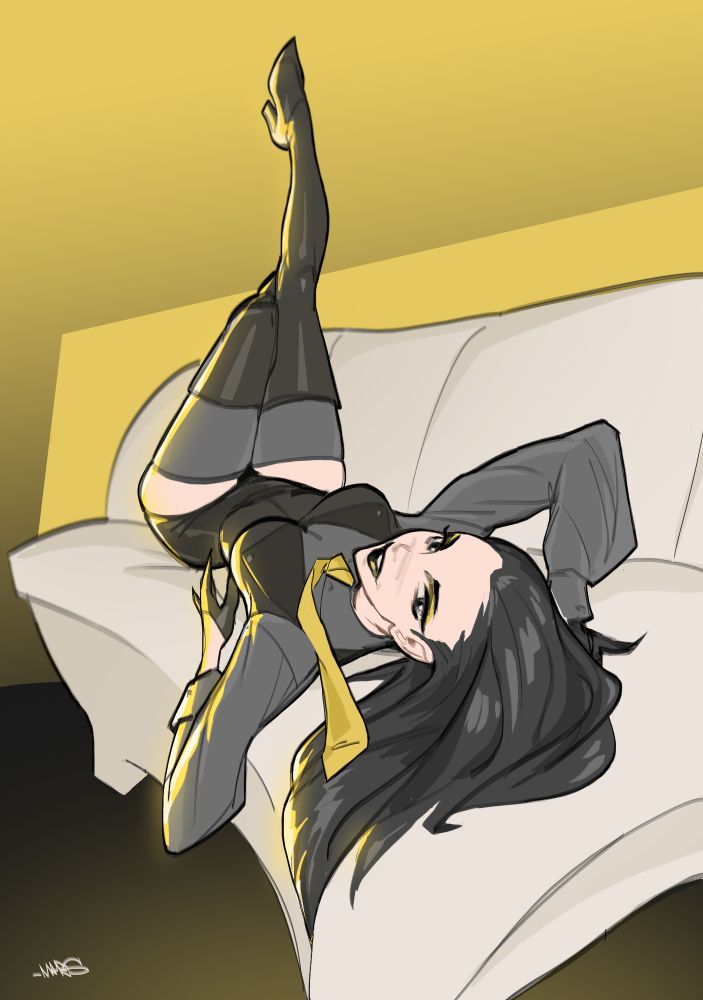 Pinup art of Esther Nox 