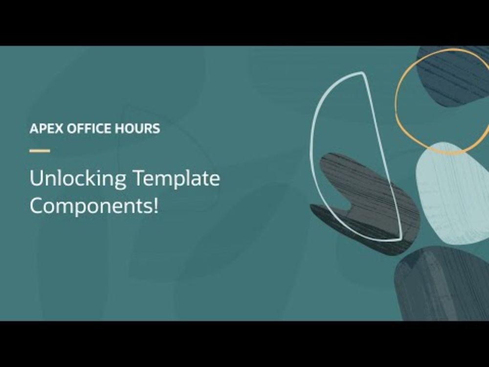 Unlocking Template Components!