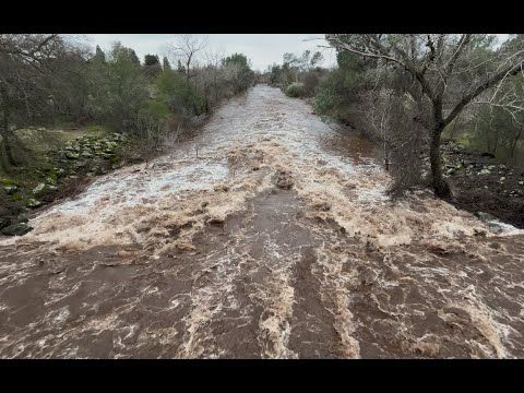 Heavy Rain and Flood Control in Chico, CA February 2025