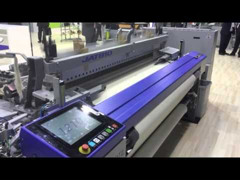 TOYOTA AIR JET LOOMS JAT 810 JA4S-190 CM RUNNING AT 1200 RPM