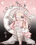 The final avatar, a pink angelic elf character wirh stars and the moon behinf rhem.