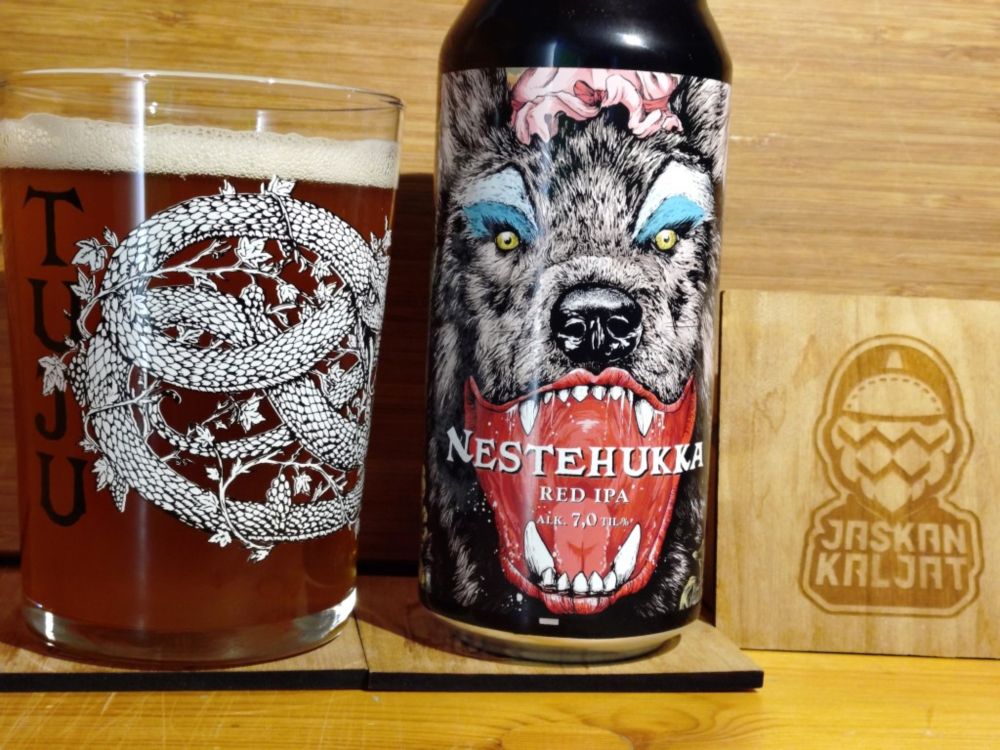 Panimoyhtiö TuJu Nestehukka Red IPA - JaskanKaljat