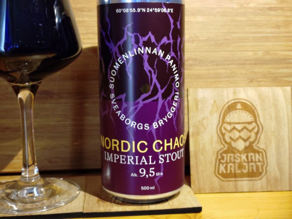 Suomenlinnan Panimo Nordic Chaos Imperial Stout - JaskanKaljat