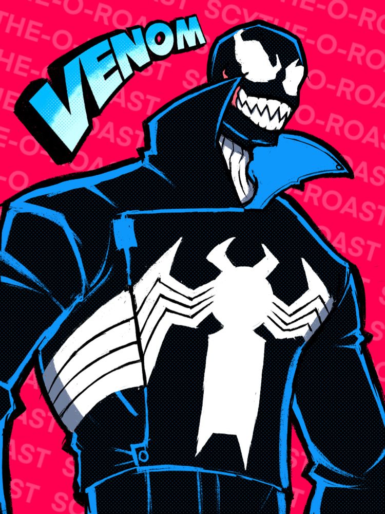 Art of Venom in his winter jacket