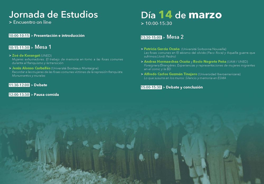 Programa de la jornada