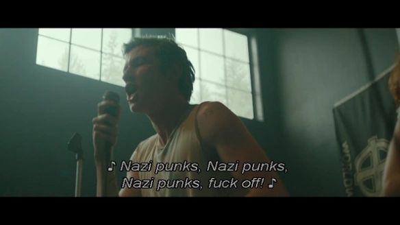 "Nazi punks, fuck off" from the movie Green Room