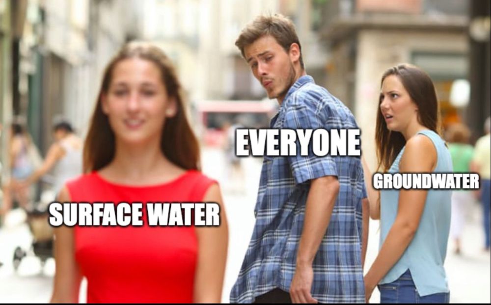 Groundwater is sexy if you live under a rock 