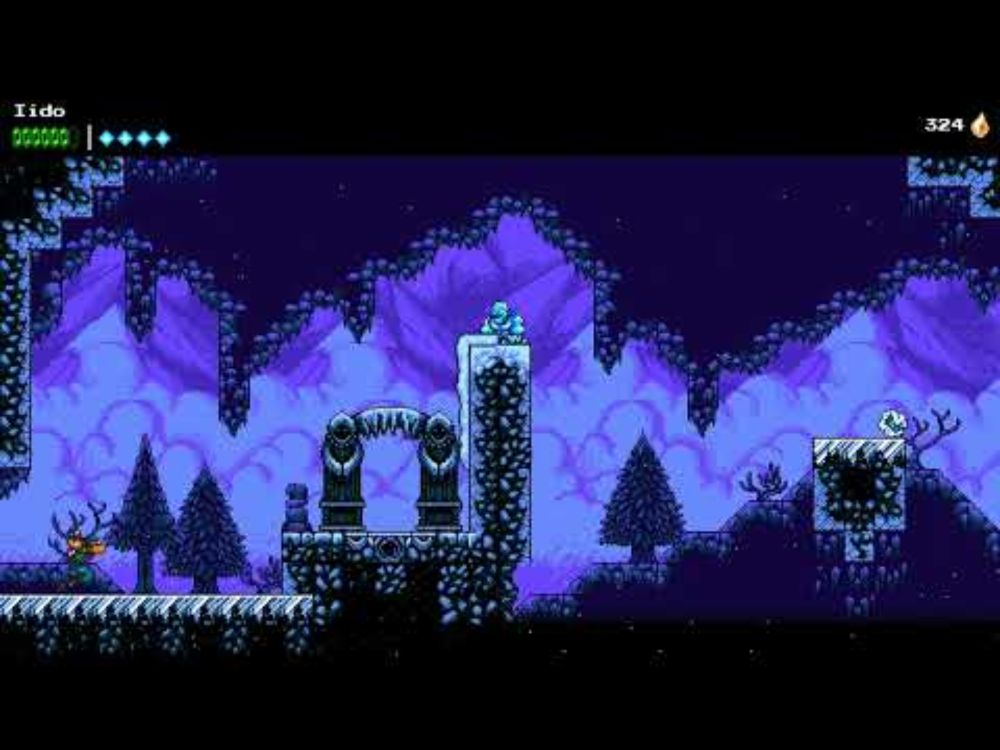 Let's Play The Messenger #4 - Climbing the Mountain! From Fiery Depths to Icy Peaks!