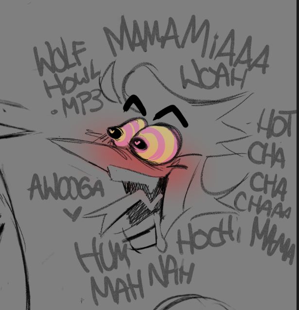 a bigshot spamton head saying lovely words.