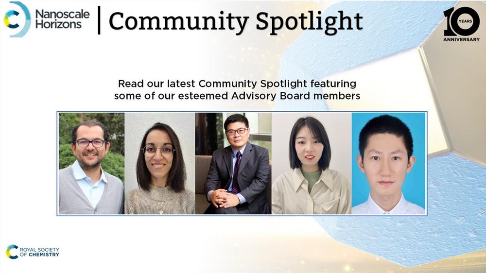 Community spotlight promotional graphic with advisory board members form left: Jaime Andrés Pérez Taborda , Amina Benchohra, Jianfang Wang Fangfang Cao, and Jiandong Yao