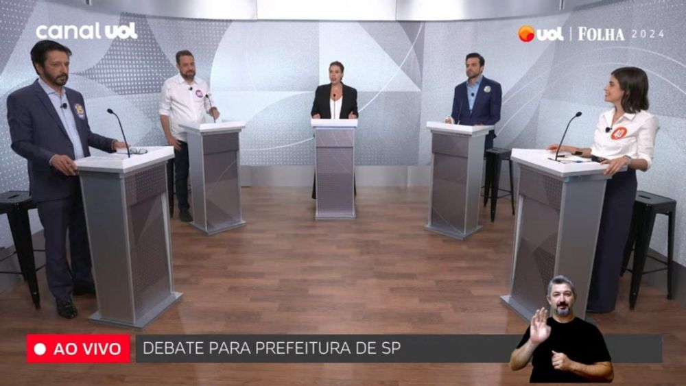 No penúltimo debate antes do 1º turno, Marçal tenta requentar acusações contra Boulos; assista ao vivo