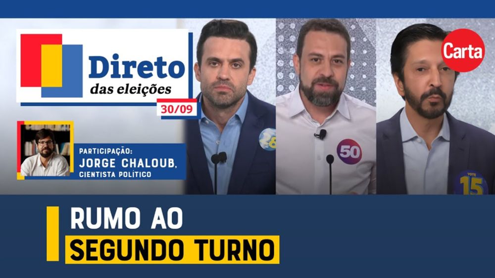 Os últimos debates e o clima para a reta final da campanha em SP | Direto das Eleições AO VIVO