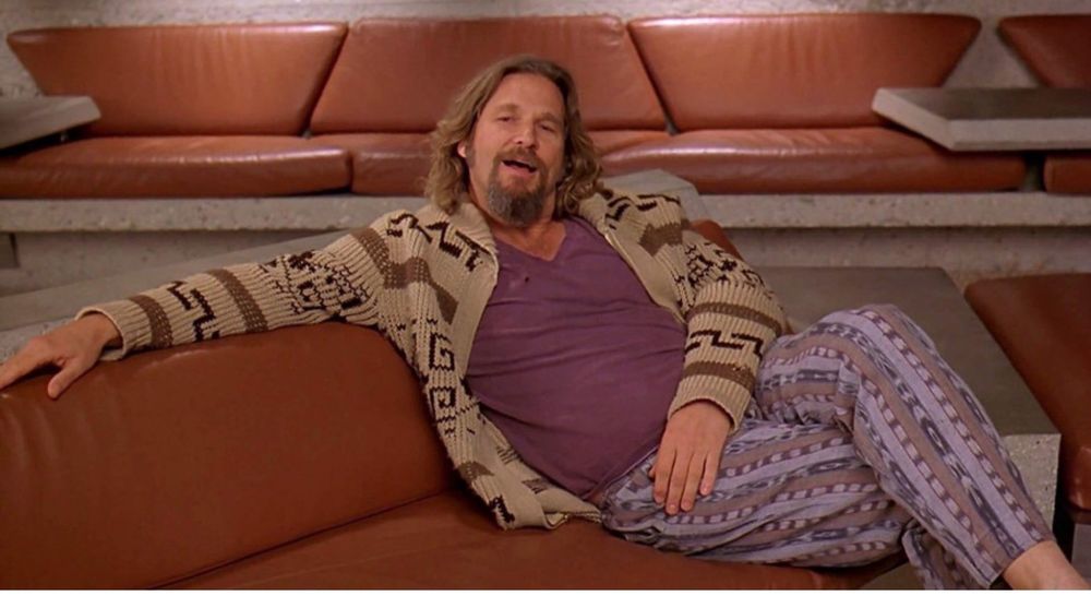 Jeff Bridges in The Big Lebowski