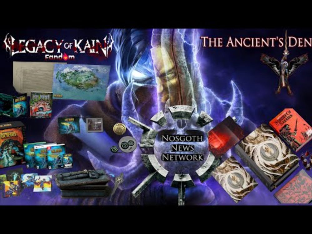Nosgoth News Network: SR1&2 Remastered Post Launch-Patches, Physicals, Encyclopaedias & TTRPGs
