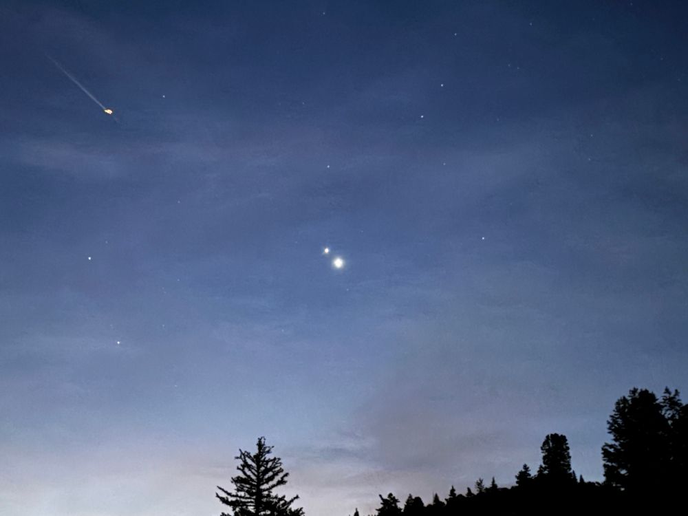Jupiter and Venus