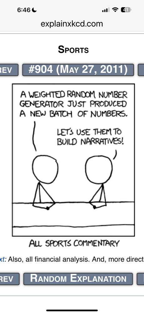 XKCD Random Number Generator Comic. 