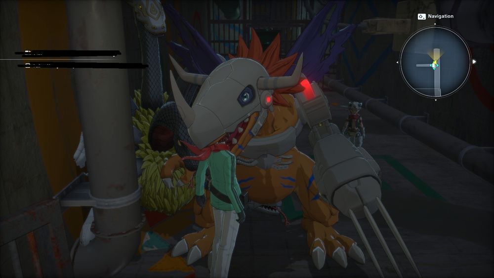 Censored top left message due to spoiler