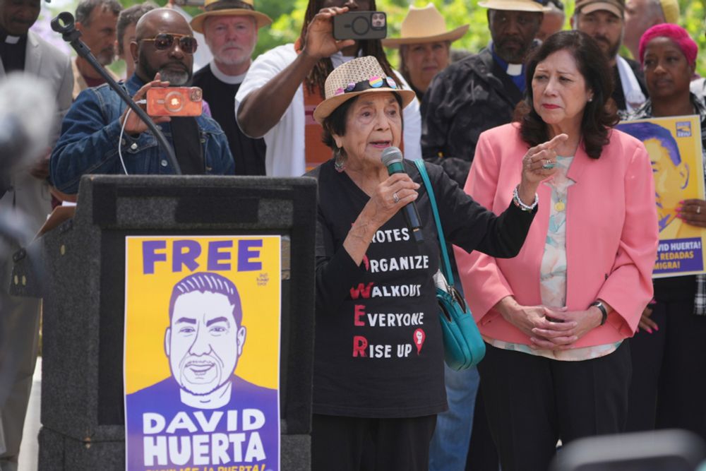 The longtime farm labor activist gets candid about the fallout from Trump’s deportation efforts.