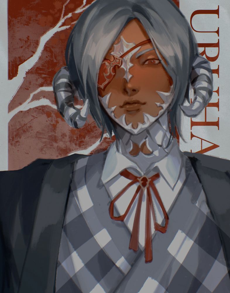commissioned art of Uruha Miyako