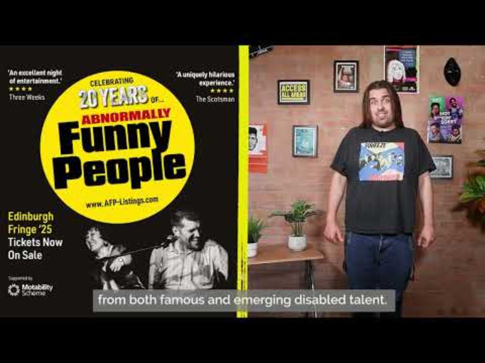 July 2025 | Shows by Disabled Artists (Fringe Special)