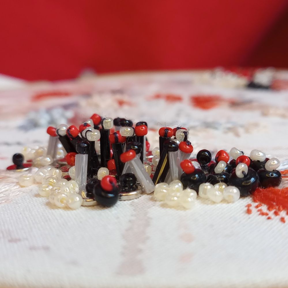 detalhe do relevo em pedrarias