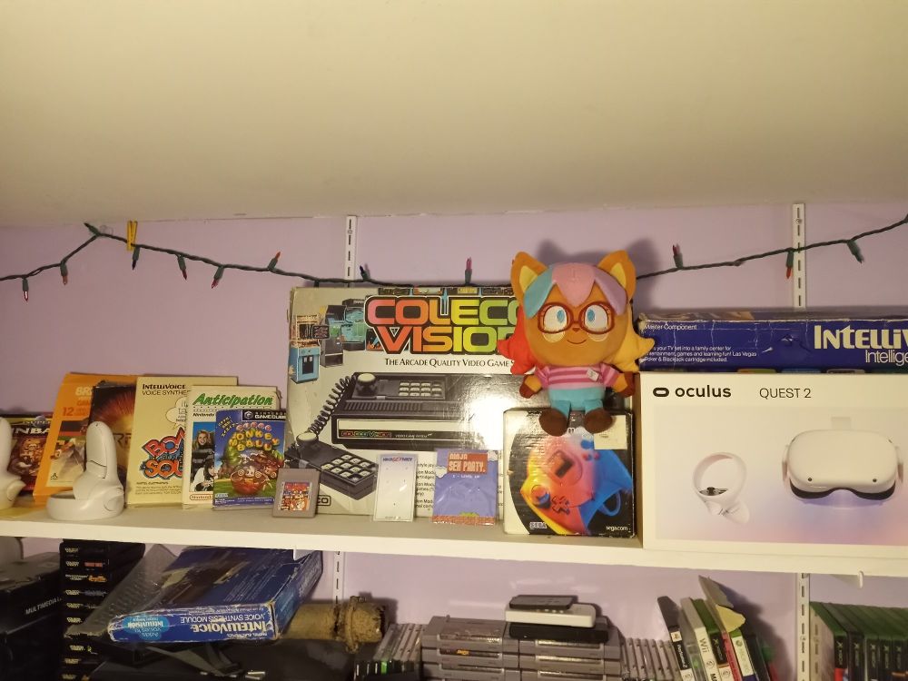 Lil Mel on the top shelf with the complete in box shelf. Full collection shown later.