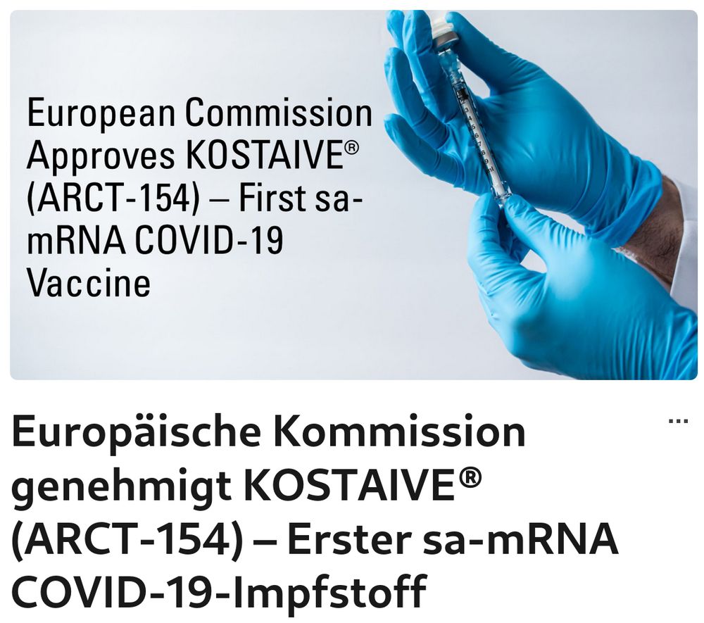Symbolbild zur Zulassung von KOSTAIVE in der EU