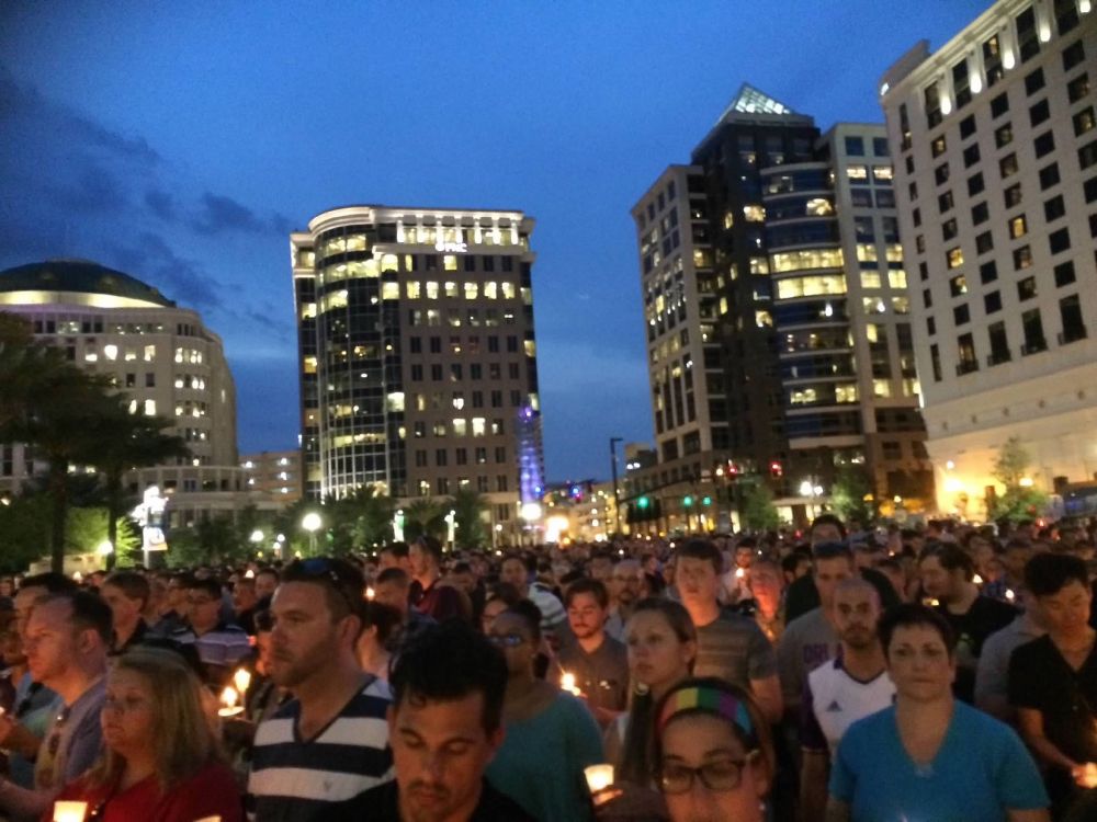 Photos of the mass gatherings and remembrance for the pulse night club shooting