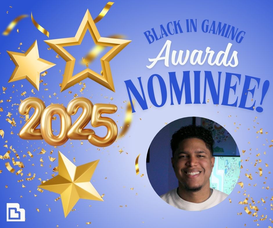 Black In Gaming Awards Nominee 2025 Graham Reid