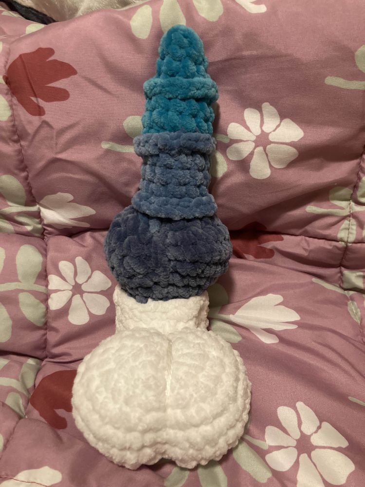 plush crochet dragon bits!