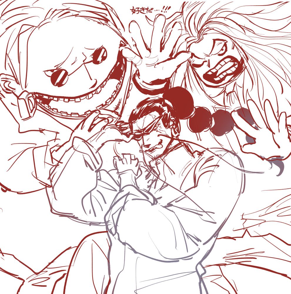 白いチャイナ初出時にテンション上がって描いたやつ  ありがとうODっち