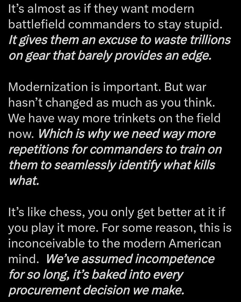 infantrydork arguing that commanders training more is how the A-10 will survive in a CSA-21 WEZ .