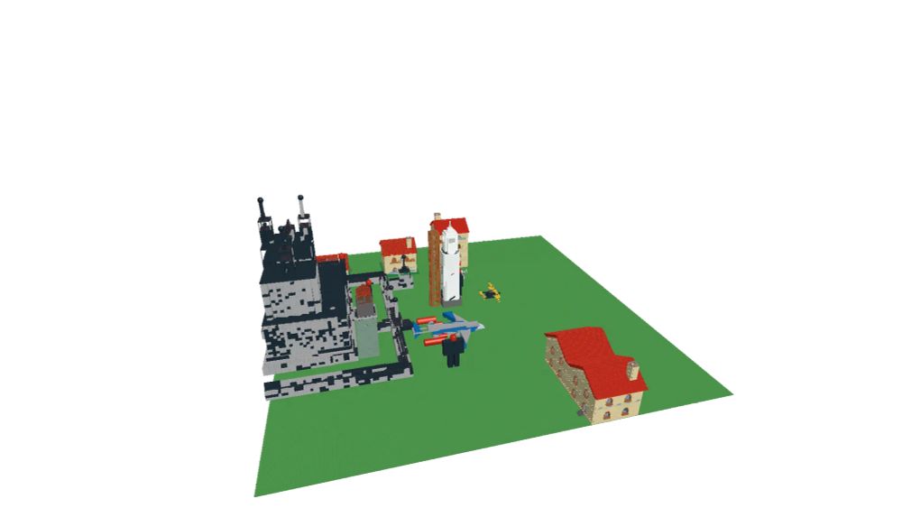 An automatically generated thumbnail of a Roblox map in the 2008 client. It is likely a birds-eye view of the map, trying to fit it all in the image, and has a transparent background.