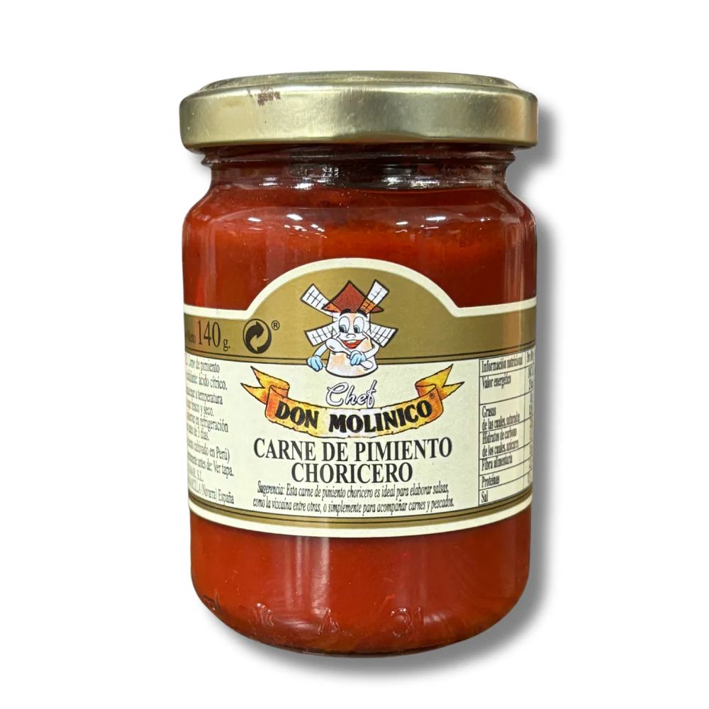 A jar of choricero pepper paste.