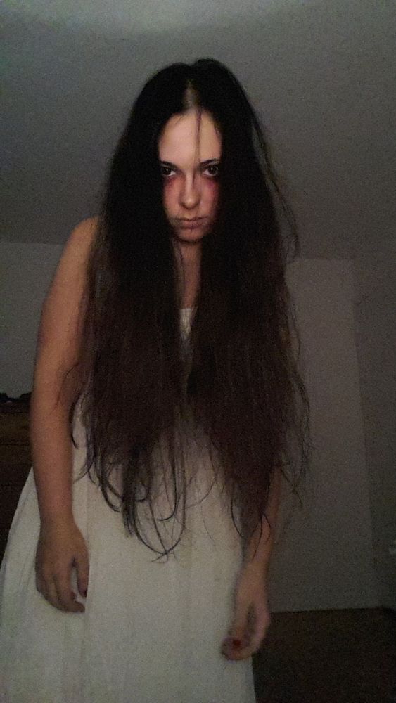 Me dressed as Bertha Mason. Nobody would have got it anyway.