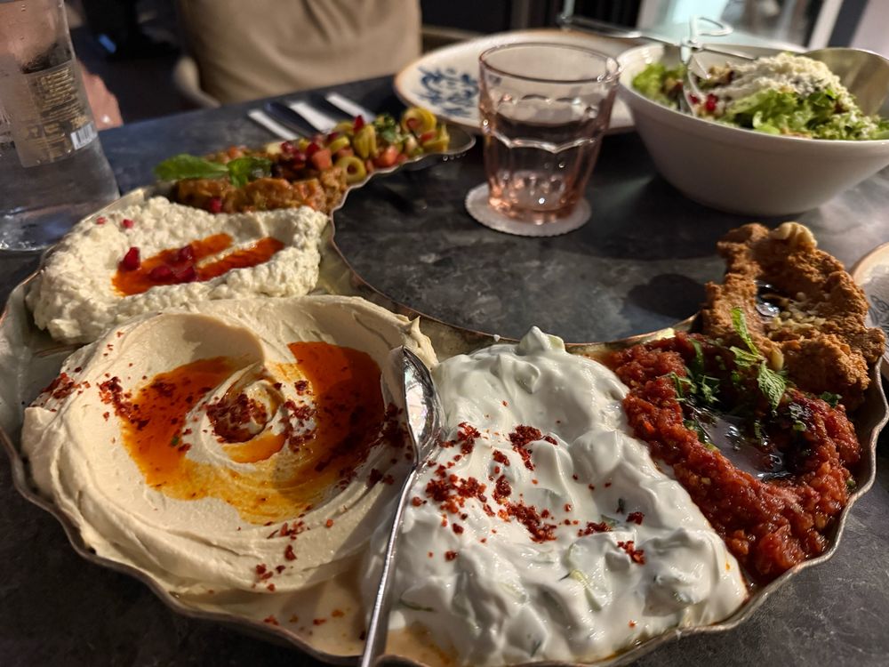 Table of Turkish food