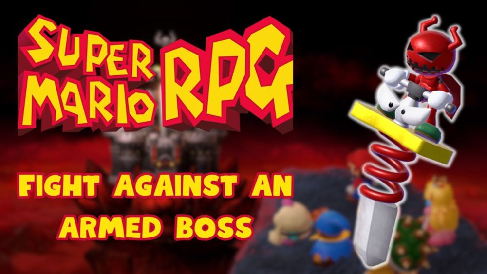 Super Mario RPG - Fight Against An Armed Boss (Clarinet & Band Cover)