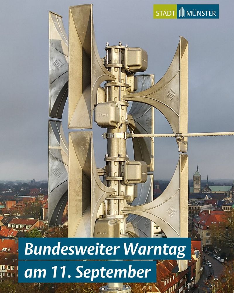 Sirenen der Stadt Münster