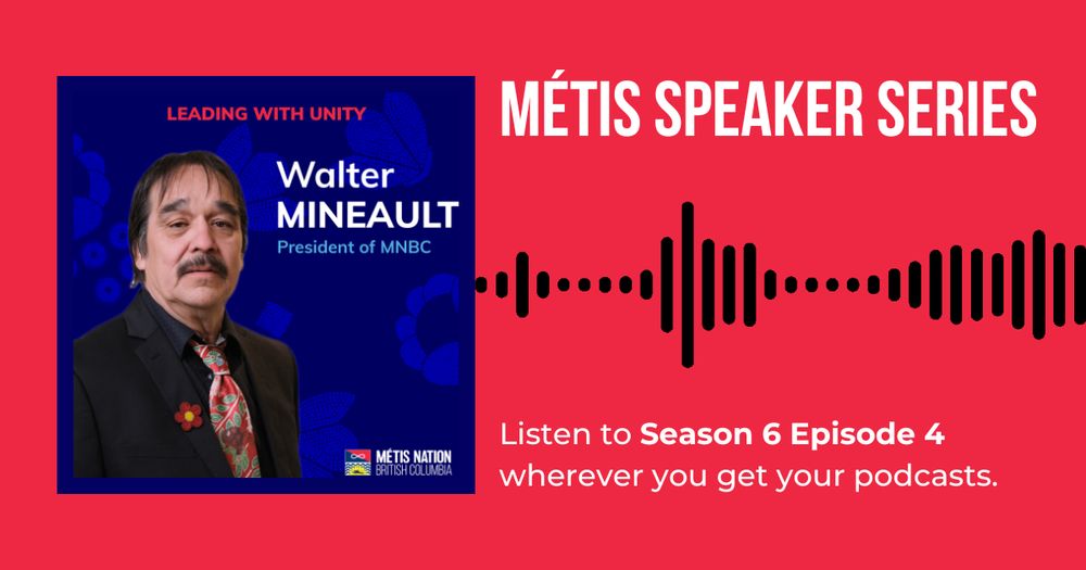 Podcast cover for Metis Speaker Series featuring a photo of the episode's guest.