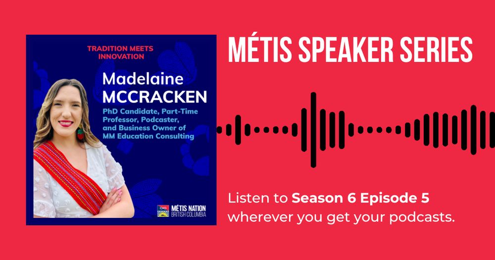 Podcast cover for Metis Speaker Series featuring a photo of the episode's guest.