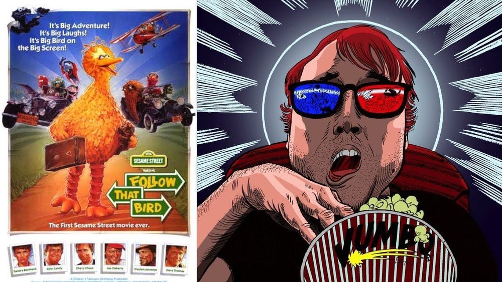 Follow That Bird (1985) Movie Review || a Baby's Take on Dad's First Movie