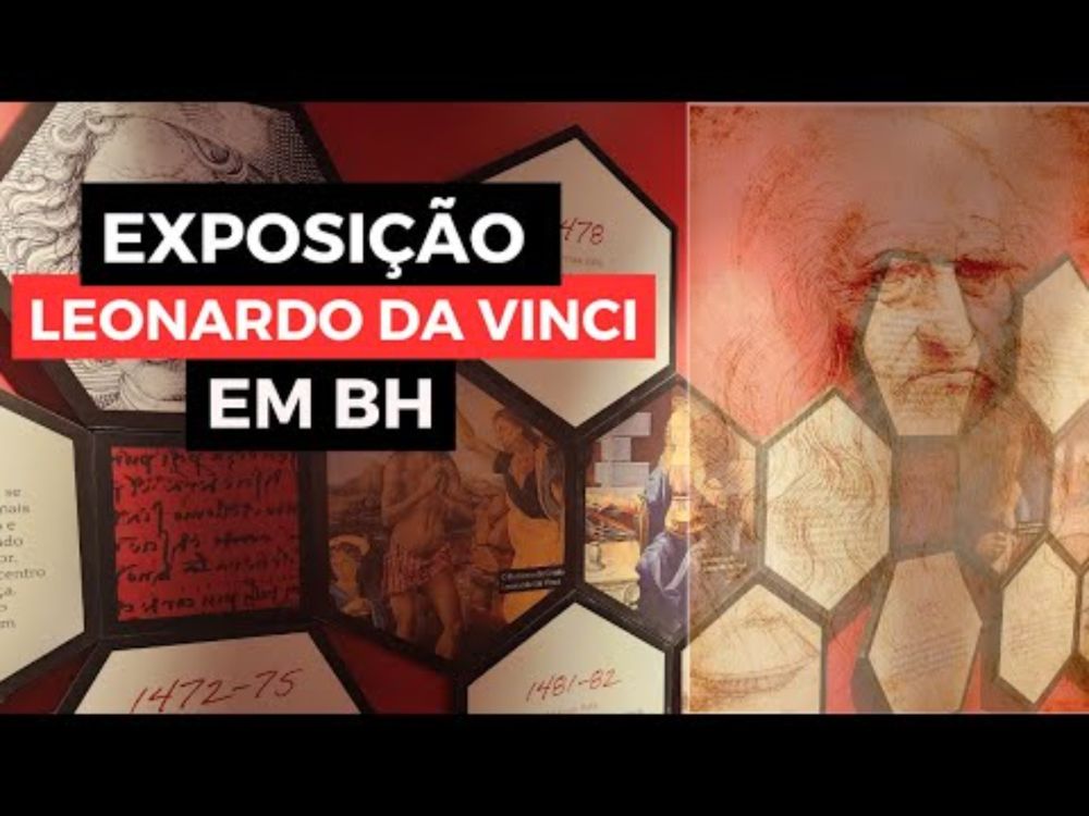 PASSEIO GRATUITO: O extraordinário universo de Leonardo Da Vinci em Belo Horizonte.