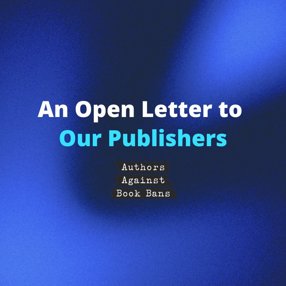 An Open Letter to Our Publishers