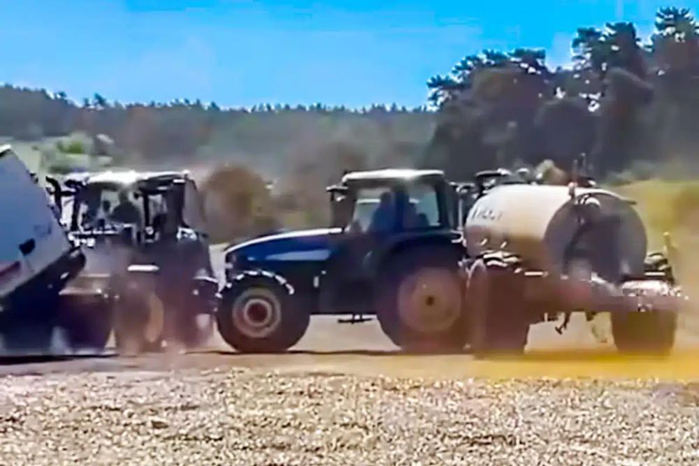 Agricultores frenan una rave ilegal en Francia tras ocupar sus tierras de cultivo