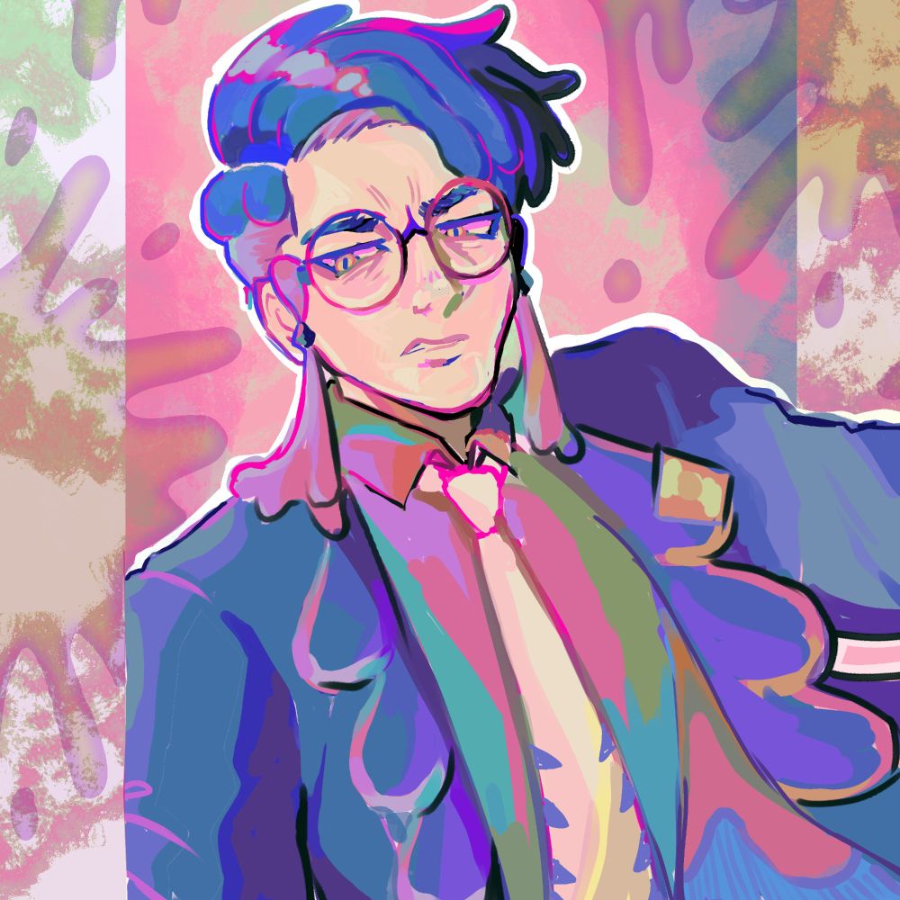 a drawing of Corbeau from pokemon legends ZA