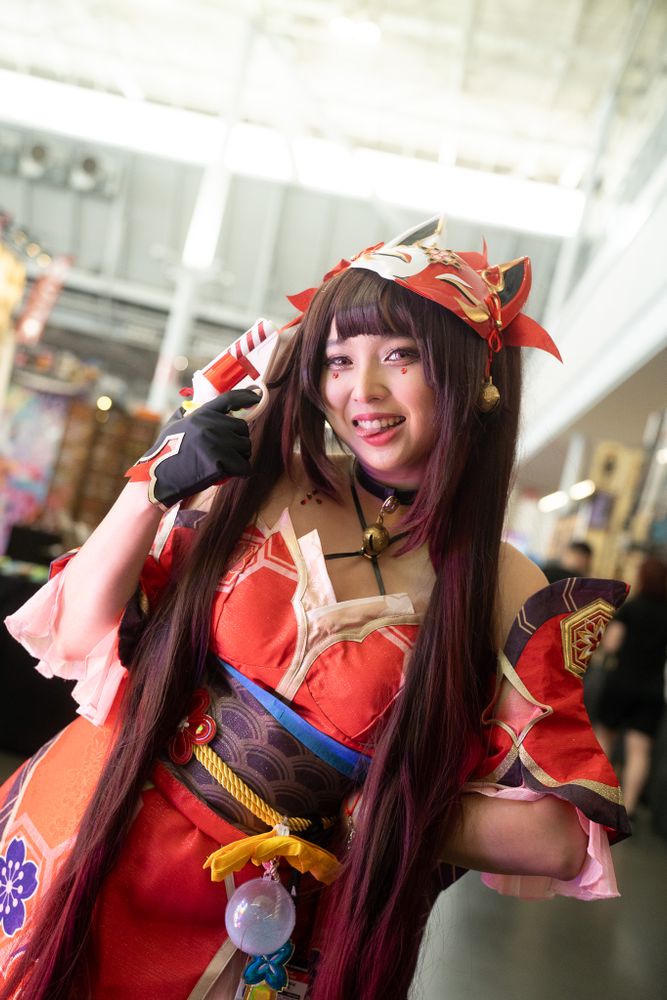 Image of cosplayer from Genshin Impact