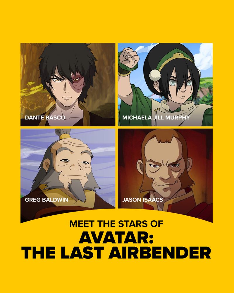 MEET THE STARS OF AVATAR THE LAST AIRBENDER