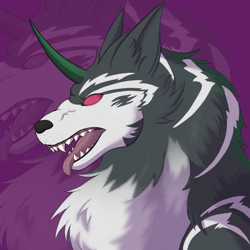 A wood element moonlit mutant wolf from the Astral Duo event in NuCarnival.