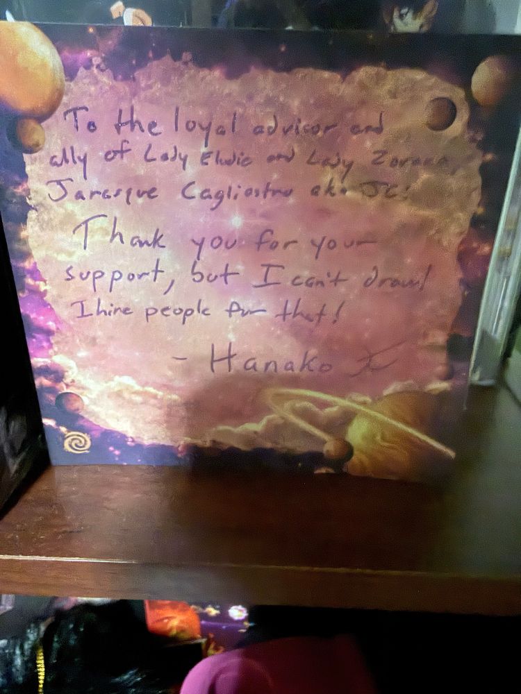 A note from supporting the Zorana Kickstarter